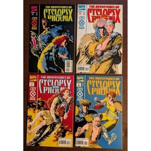 Cyclops & Phoenix #1–4 (1994) NM Full Set Marvel X-Men Jean Grey Gene Ha VTG